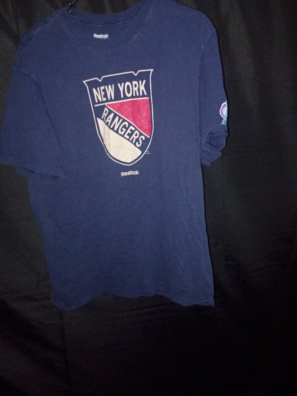 Reebok NY Rangers Winter Classic Navy XL T-Shirt